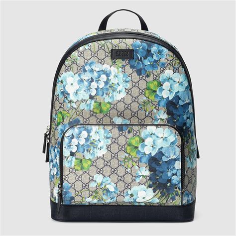 gucci backpack floral.